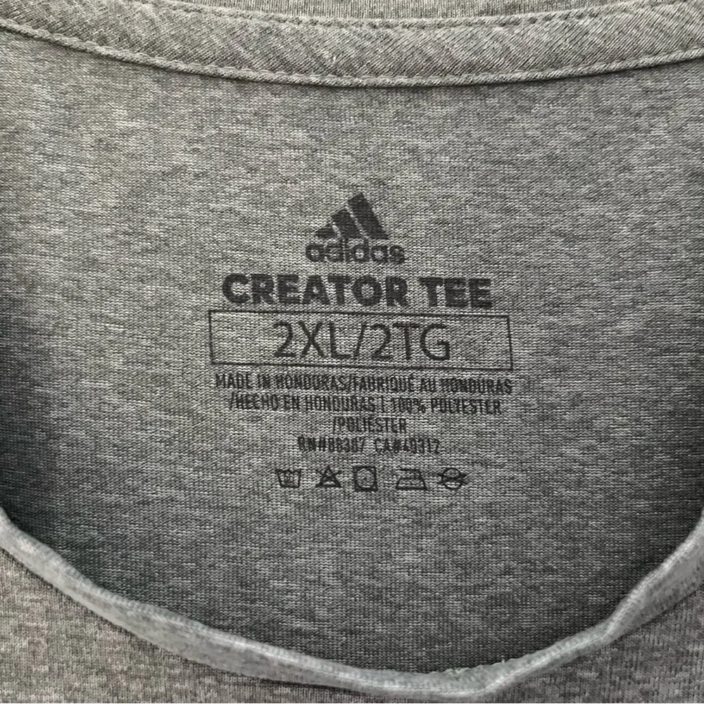 Adidas AeroReady Shirt-Sleeveless-heathered Gray-Big & Tall
